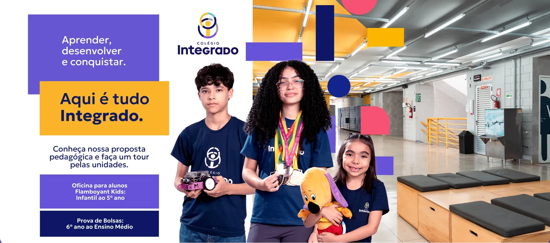 Banner Principal Colégio Integrado Desktop